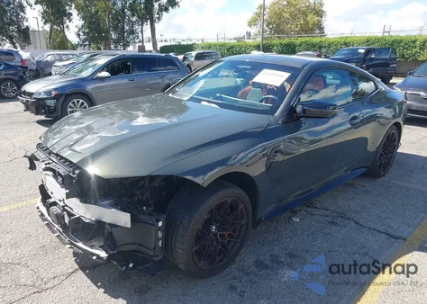 2025 BMW M4 Competition xDrive из США, поврежденный, VIN WBS33HK01SCS74687